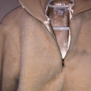 Fashion Nova fluffy zip up